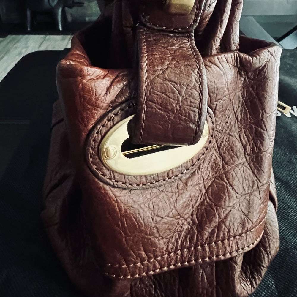 B Makowsky Leather Handle Bag - Picture 11 of 15